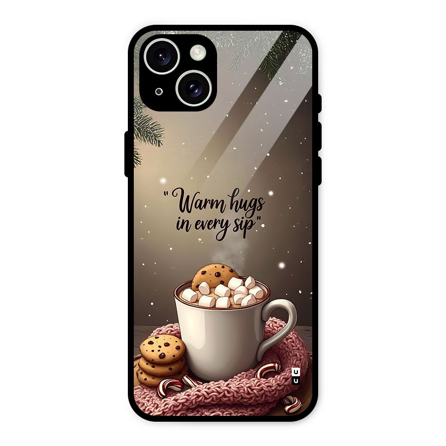 Warm Hugs Glass Back Case for iPhone 15 Plus