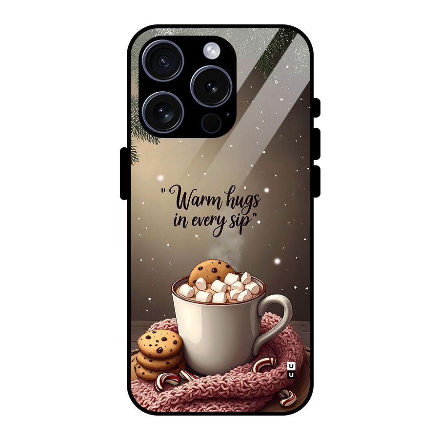 Warm Hugs Glass Back Case for iPhone 15 Pro