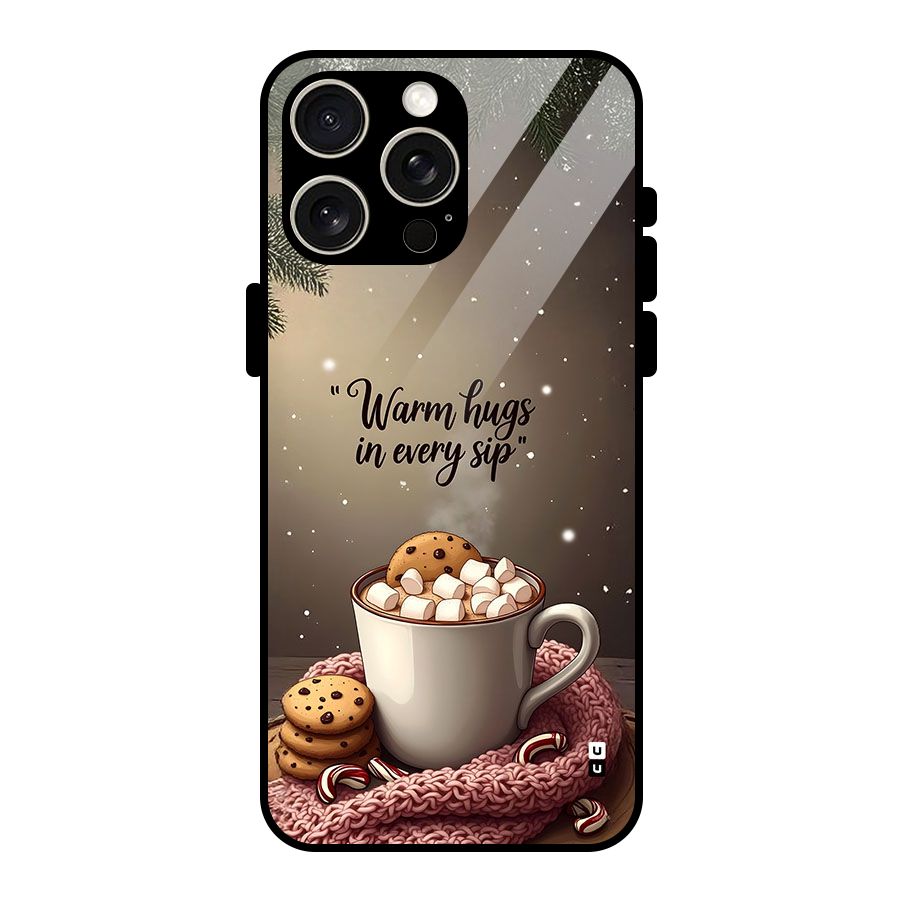 Warm Hugs Glass Back Case for iPhone 15 Pro Max