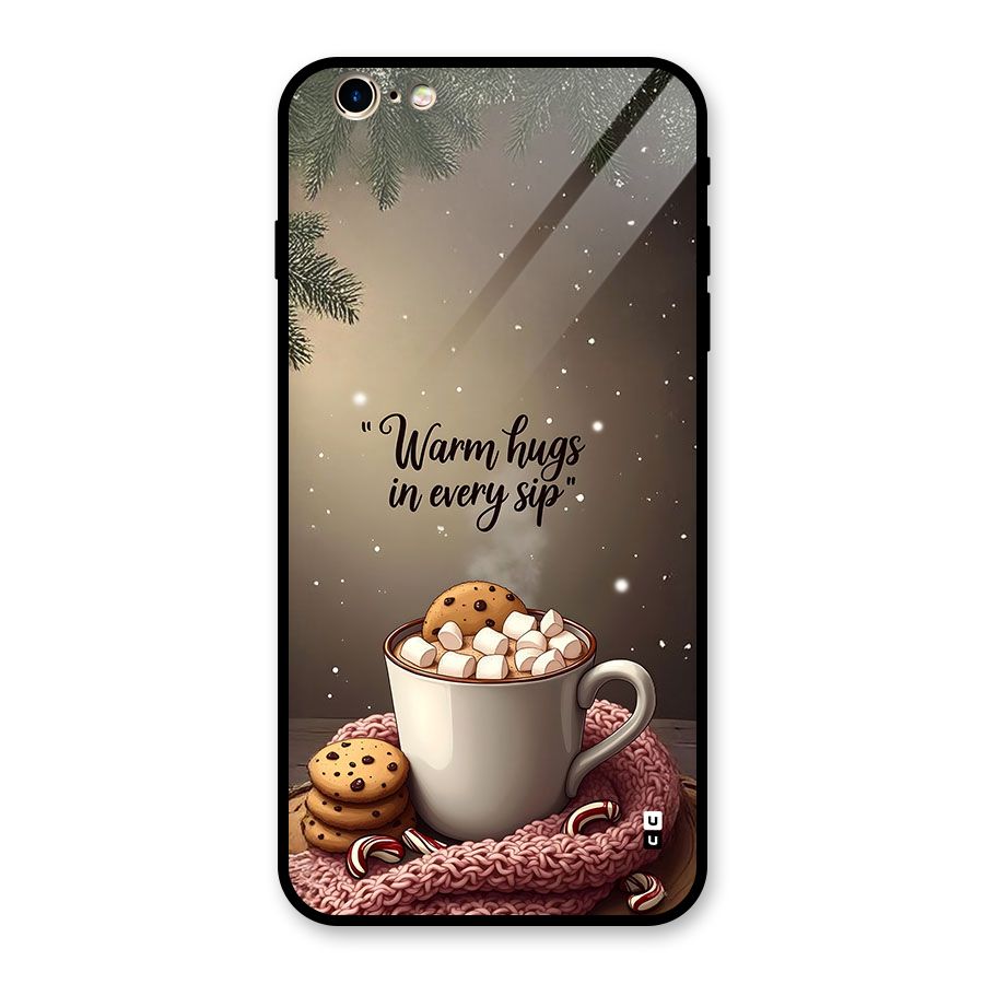 Warm Hugs Glass Back Case for iPhone 6 Plus 6S Plus