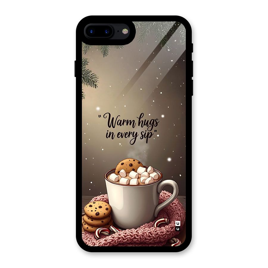 Warm Hugs Glass Back Case for iPhone 7 Plus
