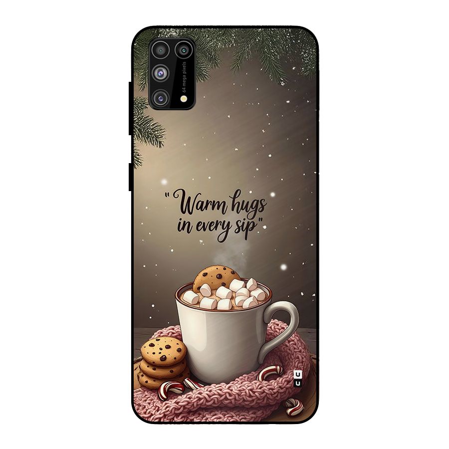 Warm Hugs Metal Back Case for Galaxy M31