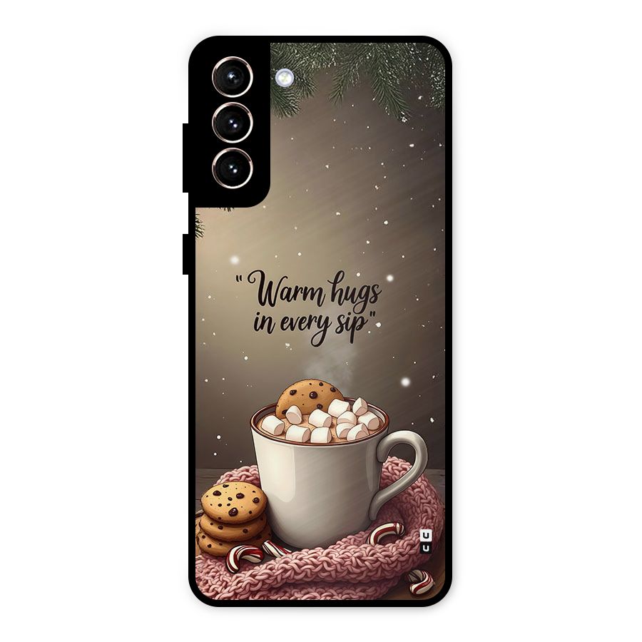 Warm Hugs Metal Back Case for Galaxy S21 Plus