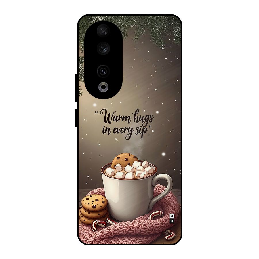 Warm Hugs Metal Back Case for Honor 90