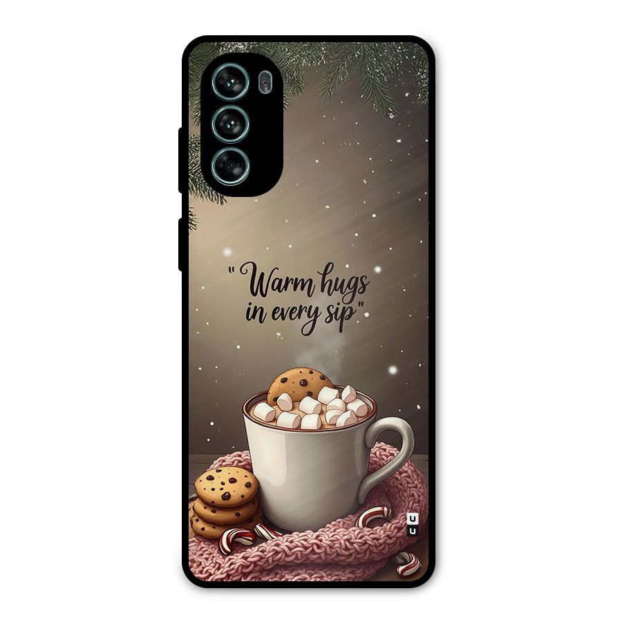 Warm Hugs Metal Back Case for Moto G62