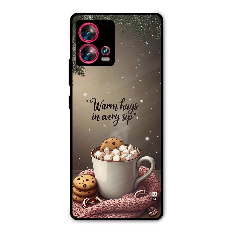 Warm Hugs Metal Back Case for Motorola Edge 30 Fusion