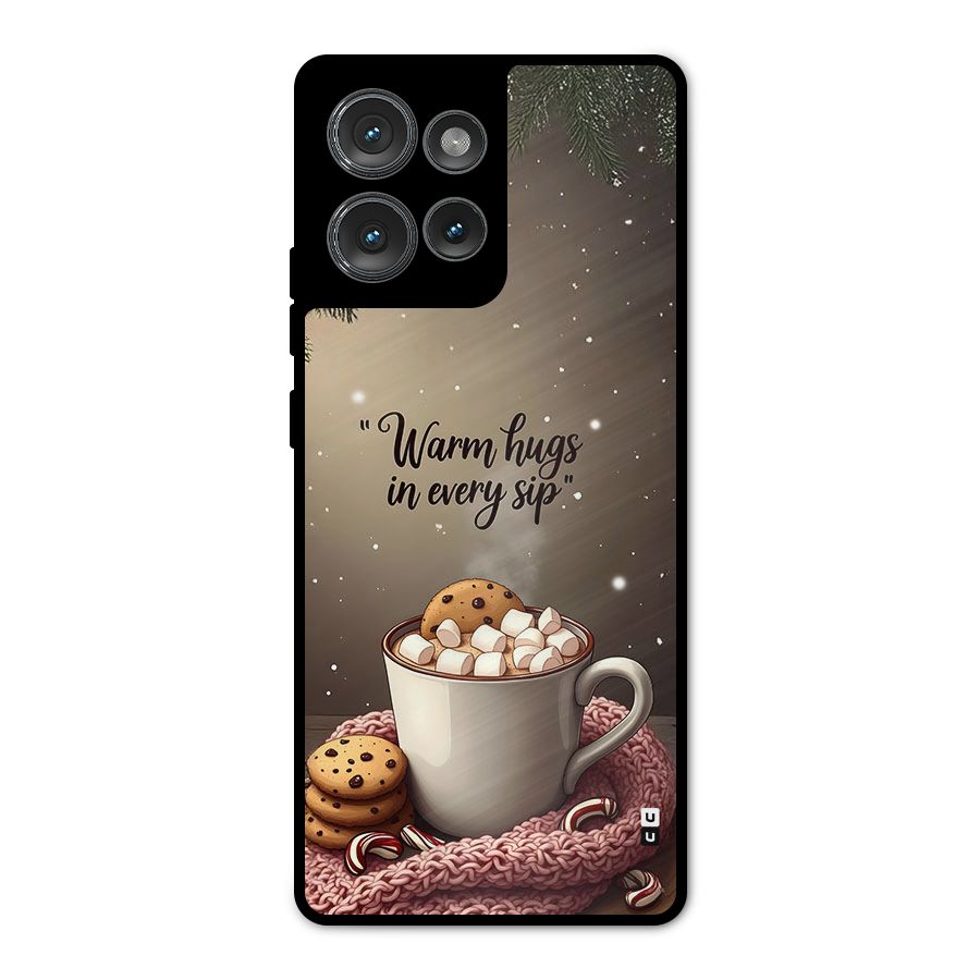 Warm Hugs Metal Back Case for Motorola Edge 50