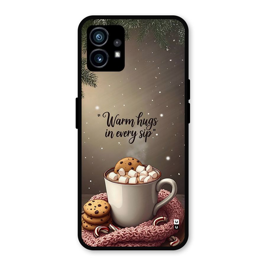 Warm Hugs Metal Back Case for Nothing Phone 1