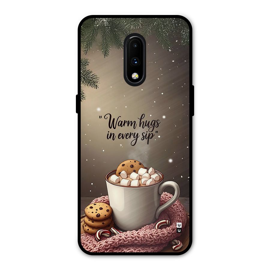 Warm Hugs Metal Back Case for OnePlus 7