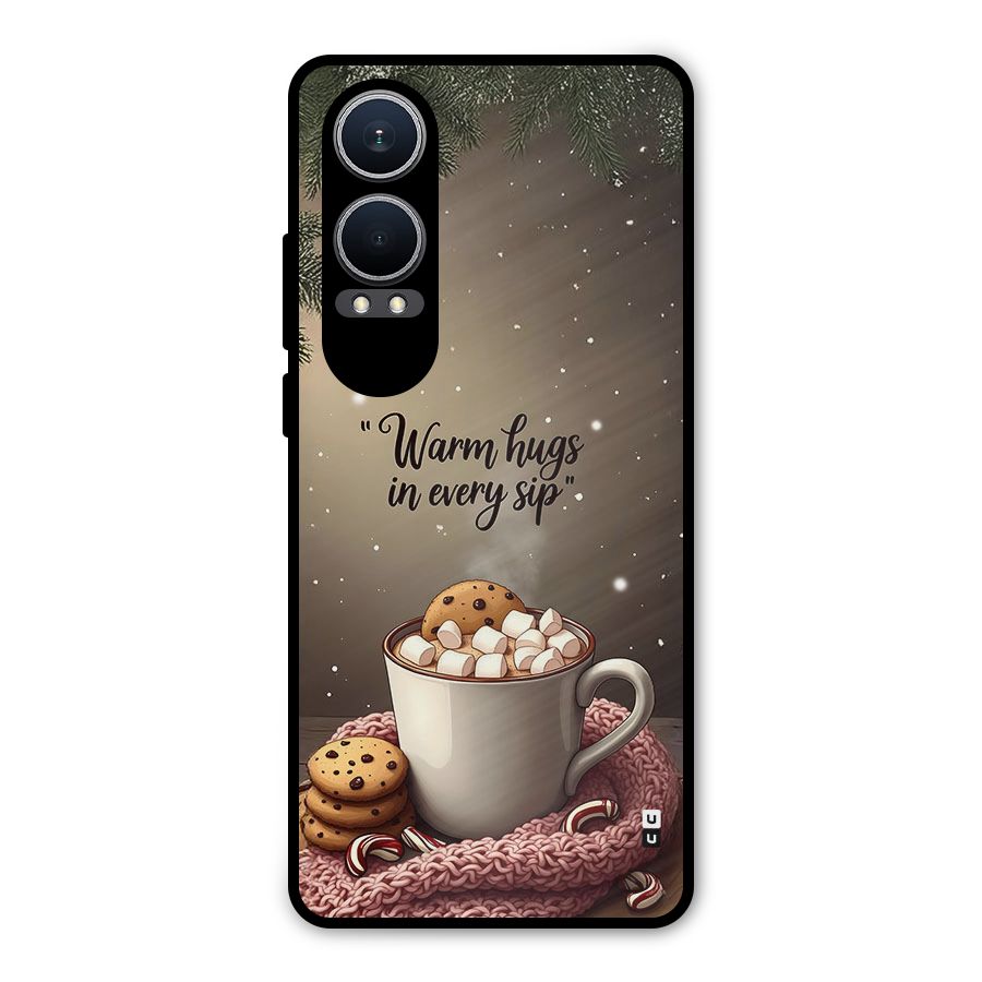 Warm Hugs Metal Back Case for OnePlus Nord CE4 Lite