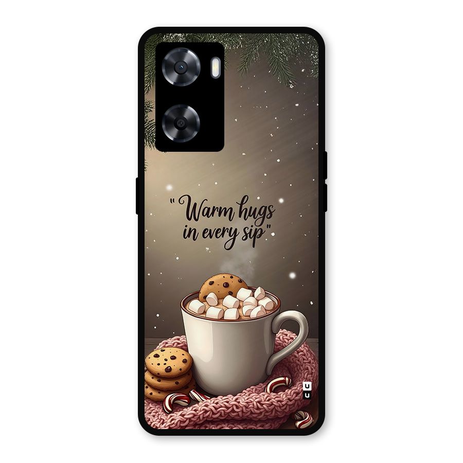 Warm Hugs Metal Back Case for OnePlus Nord N20 SE