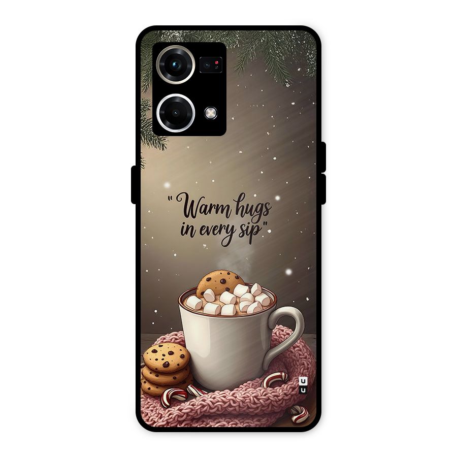 Warm Hugs Metal Back Case for Oppo F21s Pro 4G