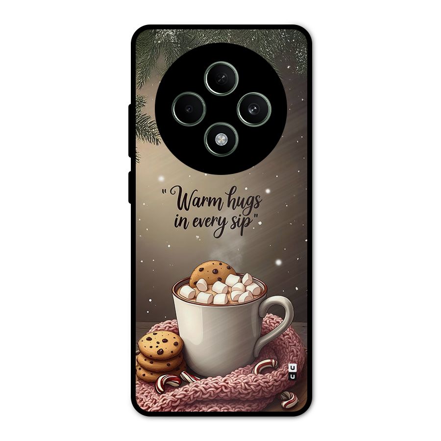 Warm Hugs Metal Back Case for Oppo F27