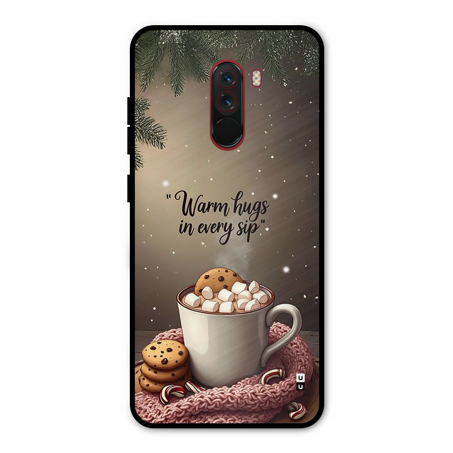 Warm Hugs Metal Back Case for Poco F1