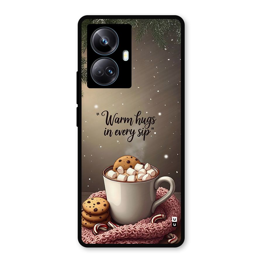 Warm Hugs Metal Back Case for Realme 10 Pro Plus