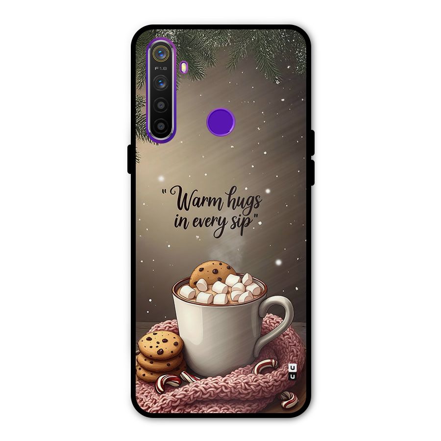 Warm Hugs Metal Back Case for Realme 5