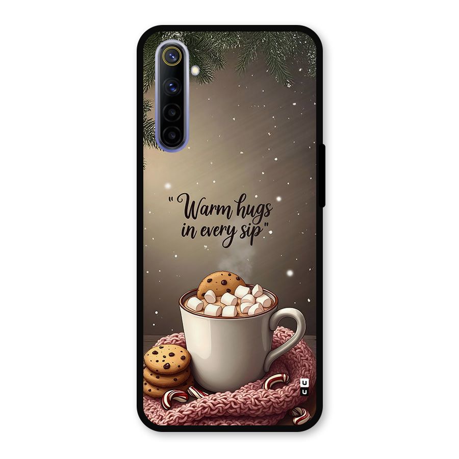 Warm Hugs Metal Back Case for Realme 6i
