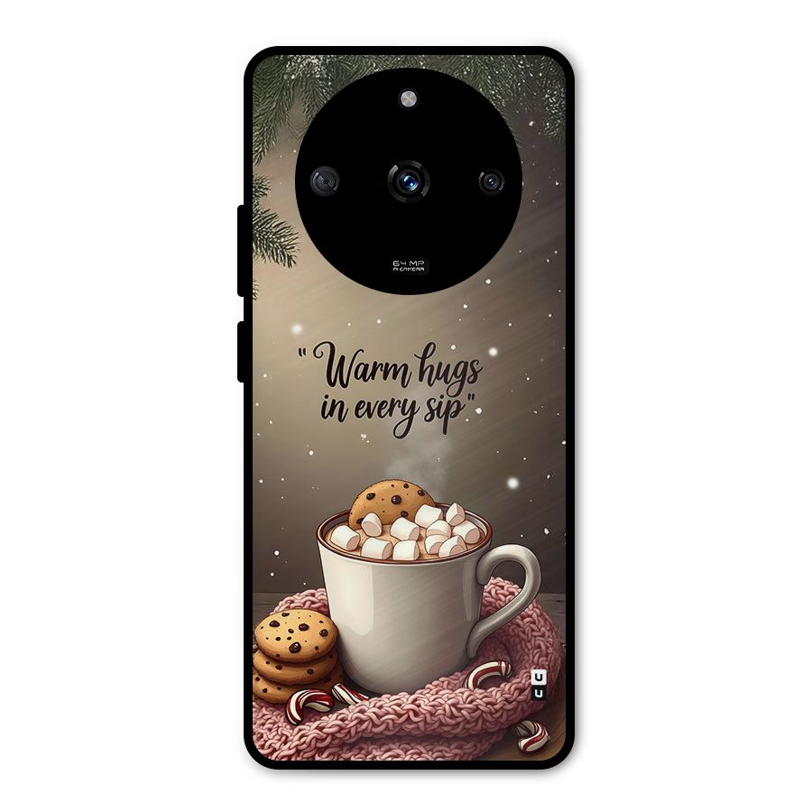 Warm Hugs Metal Back Case for Realme Narzo 60 5G