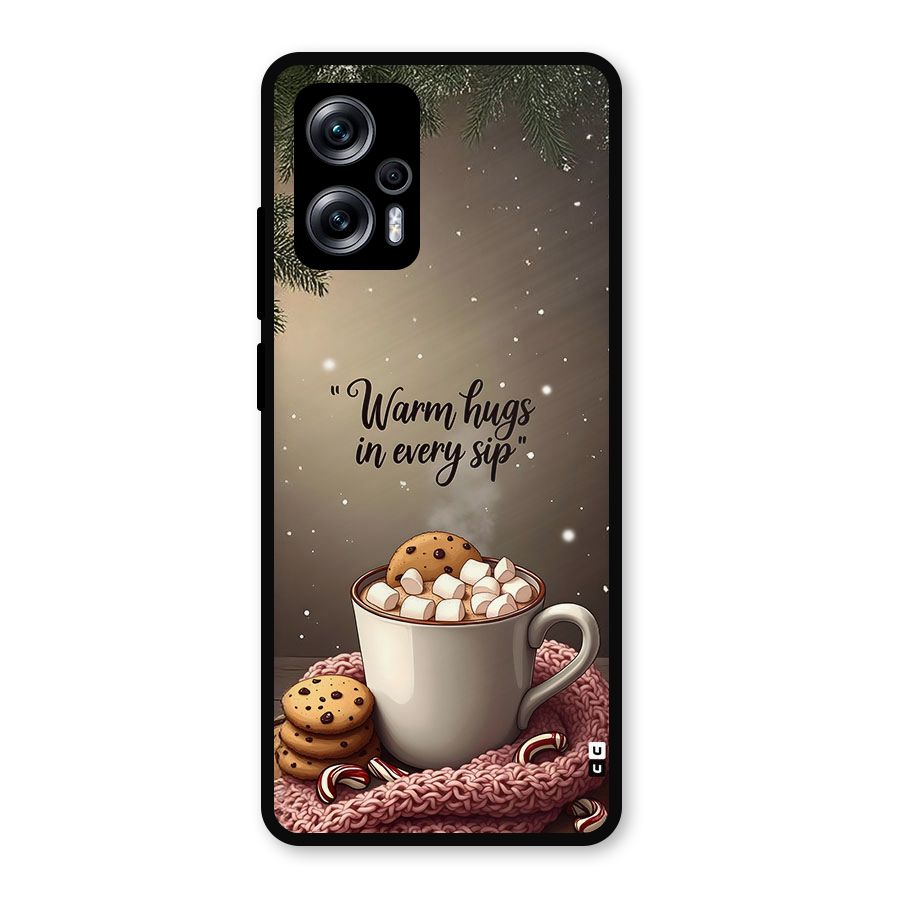 Warm Hugs Metal Back Case for Redmi K50i