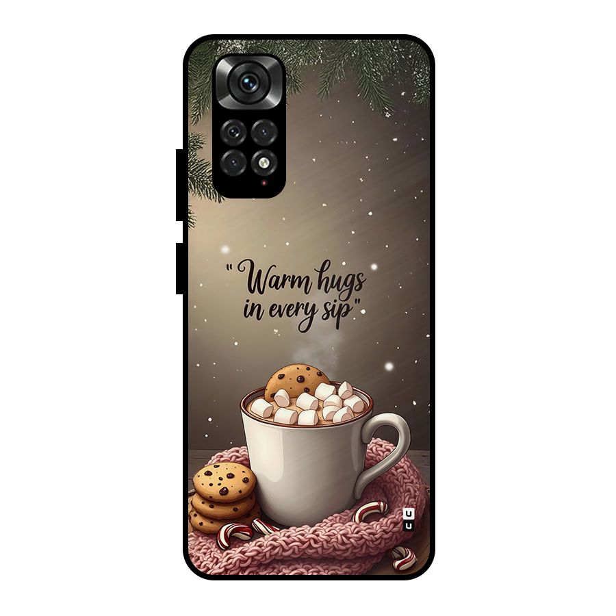 Warm Hugs Metal Back Case for Redmi Note 11 Pro