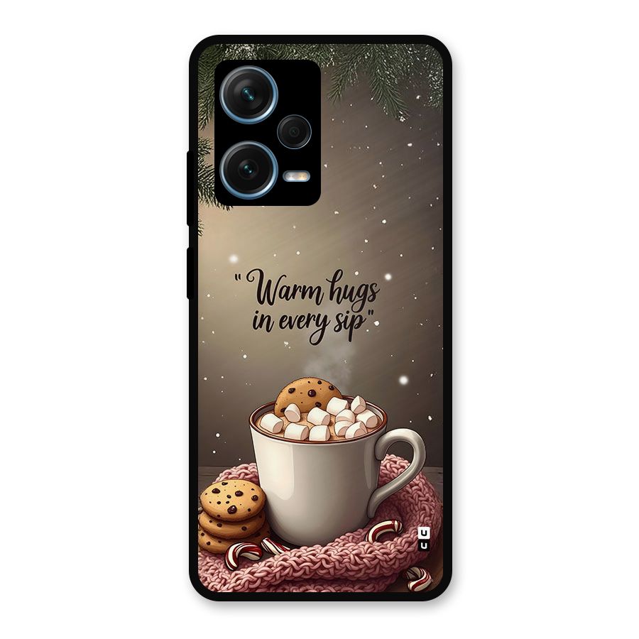 Warm Hugs Metal Back Case for Redmi Note 12 Pro Plus 5G