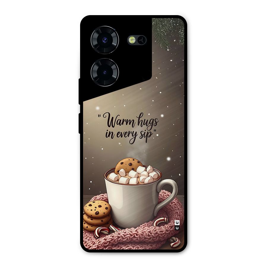 Warm Hugs Metal Back Case for Tecno Pova 5 Pro 5G