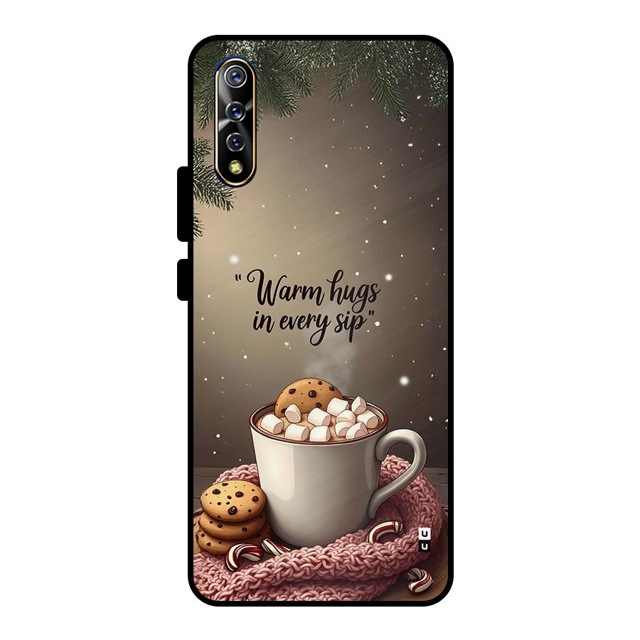 Warm Hugs Metal Back Case for Vivo S1