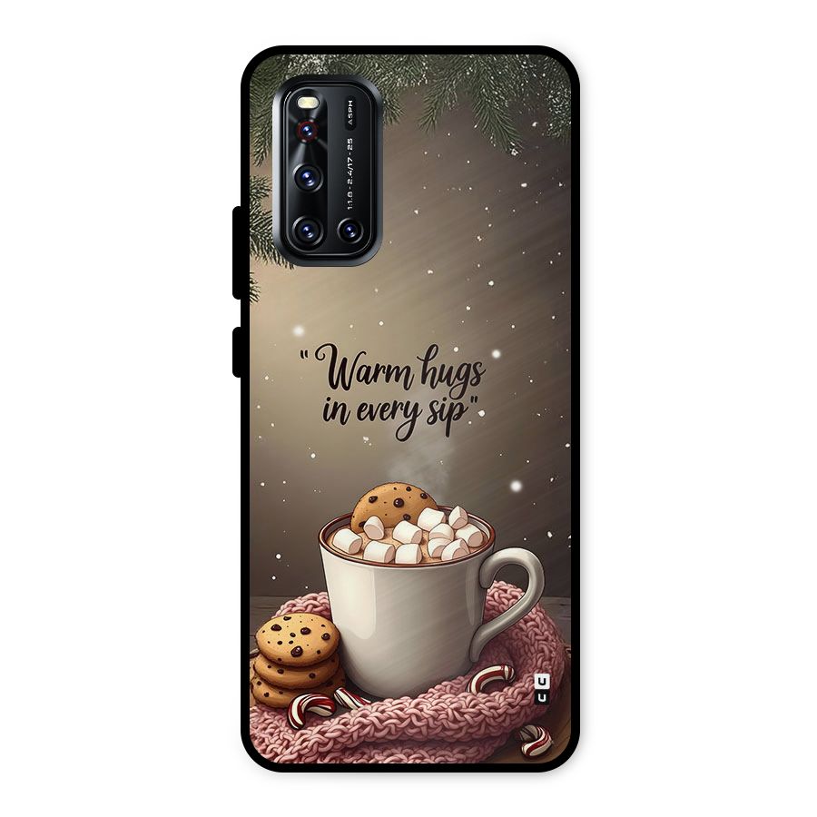 Warm Hugs Metal Back Case for Vivo V19