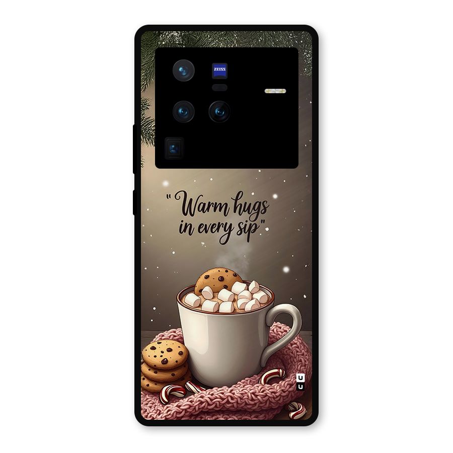 Warm Hugs Metal Back Case for Vivo X80 Pro