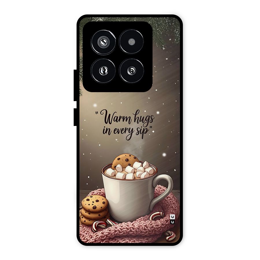 Warm Hugs Metal Back Case for Xiaomi 14 Pro