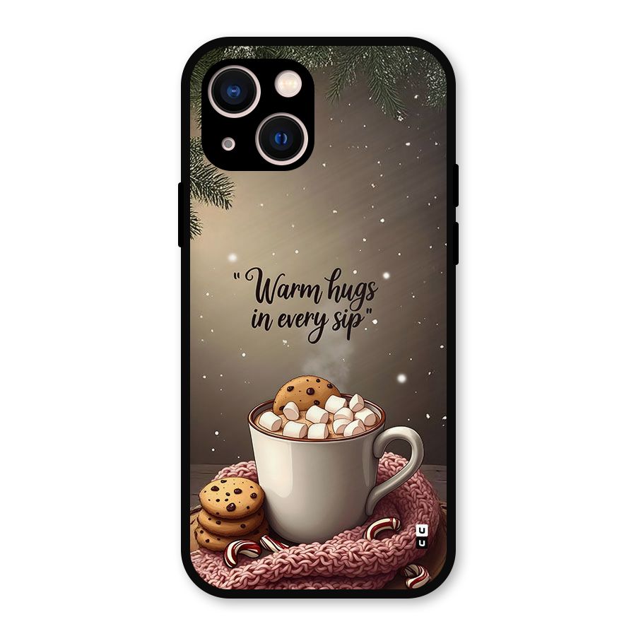 Warm Hugs Metal Back Case for iPhone 13