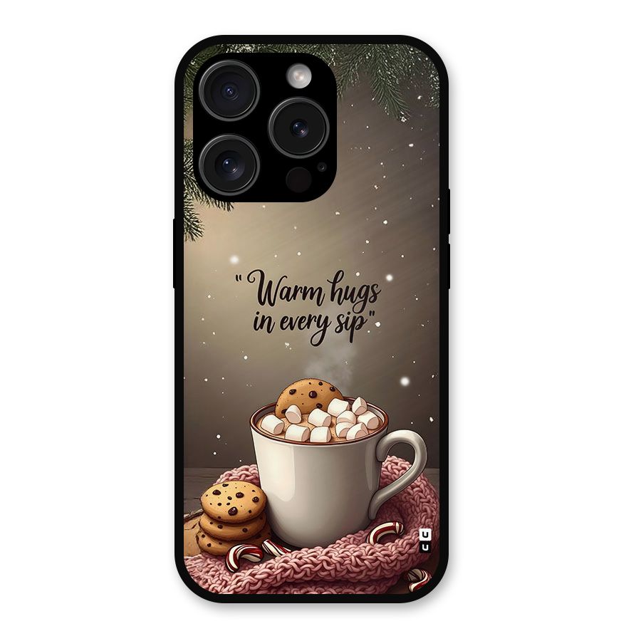 Warm Hugs Metal Back Case for iPhone 15 Pro