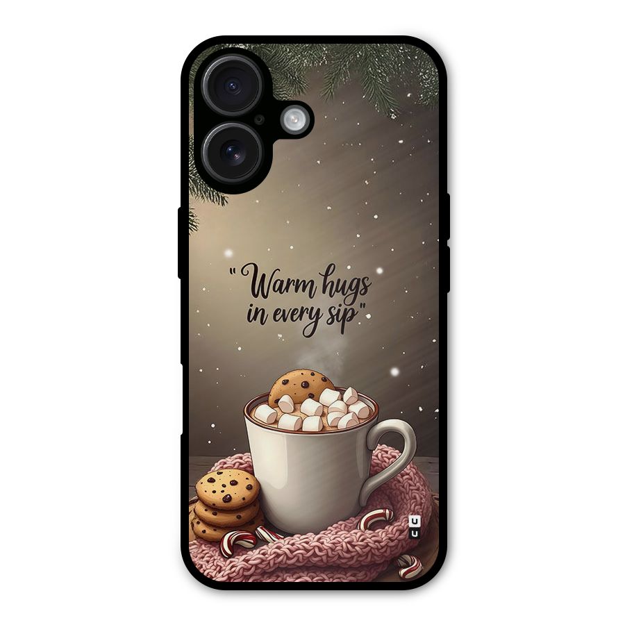 Warm Hugs Metal Back Case for iPhone 16
