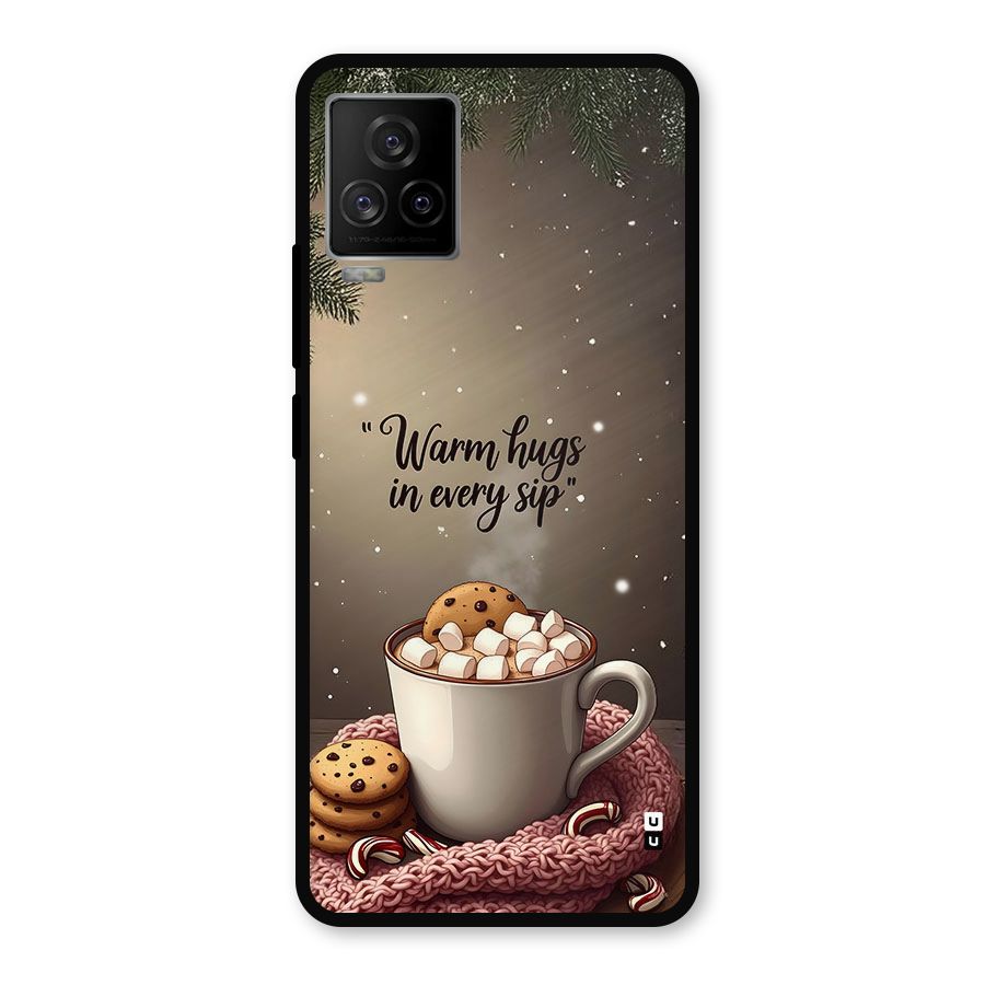 Warm Hugs Metal Back Case for iQOO 7 Legend 5G