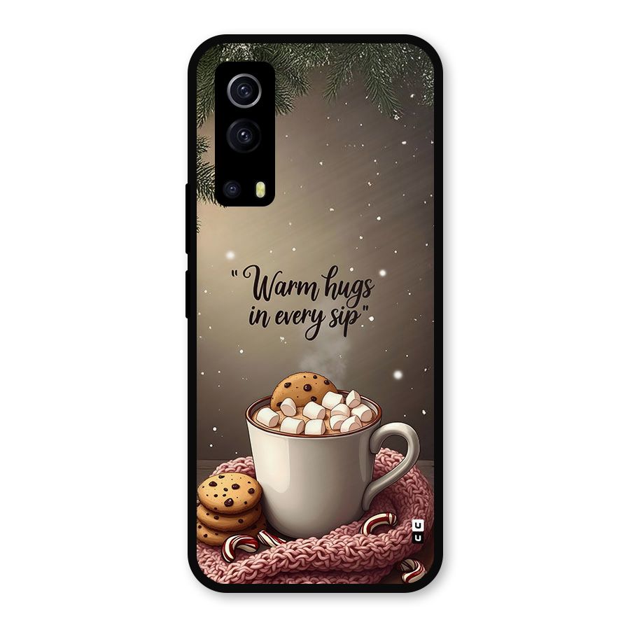Warm Hugs Metal Back Case for iQOO Z3