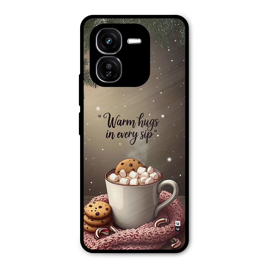Warm Hugs Metal Back Case for iQOO Z9x