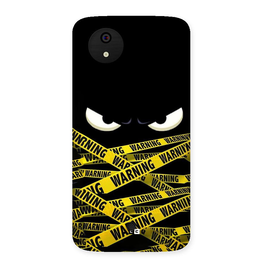 Warning Eyes Back Case for Canvas A1  AQ4501