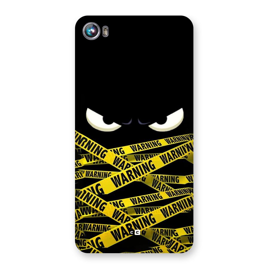 Warning Eyes Back Case for Canvas Fire 4 (A107)