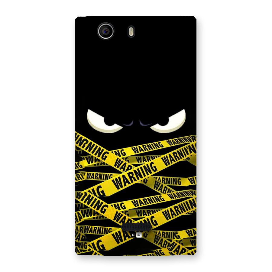 Warning Eyes Back Case for Canvas Nitro 2 E311