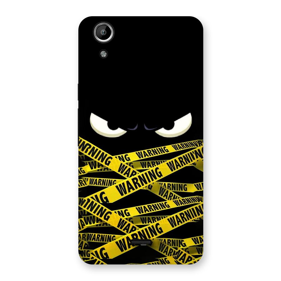 Warning Eyes Back Case for Canvas Selfie Lens Q345