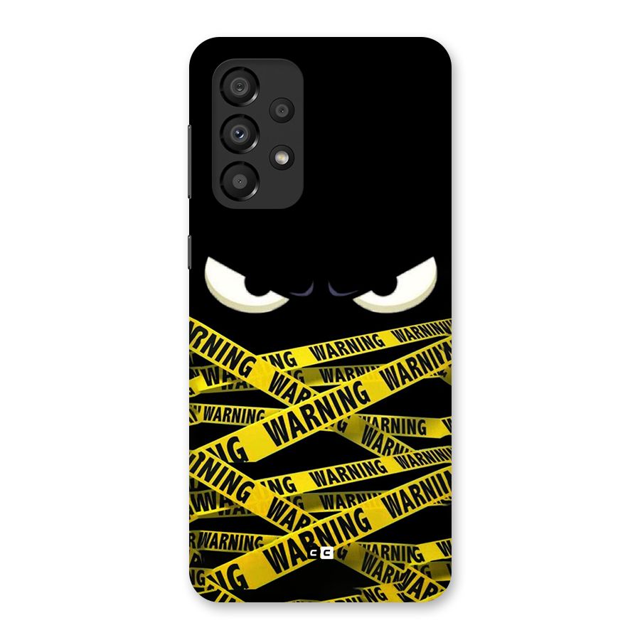 Warning Eyes Back Case for Galaxy A33 5G