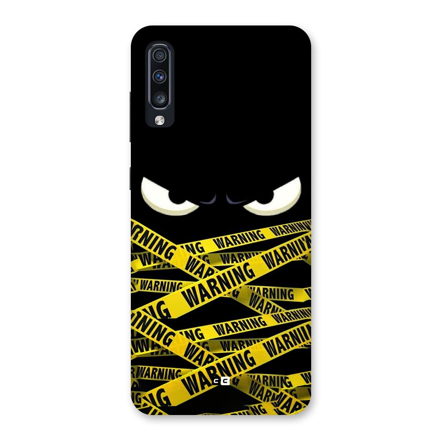 Warning Eyes Back Case for Galaxy A70