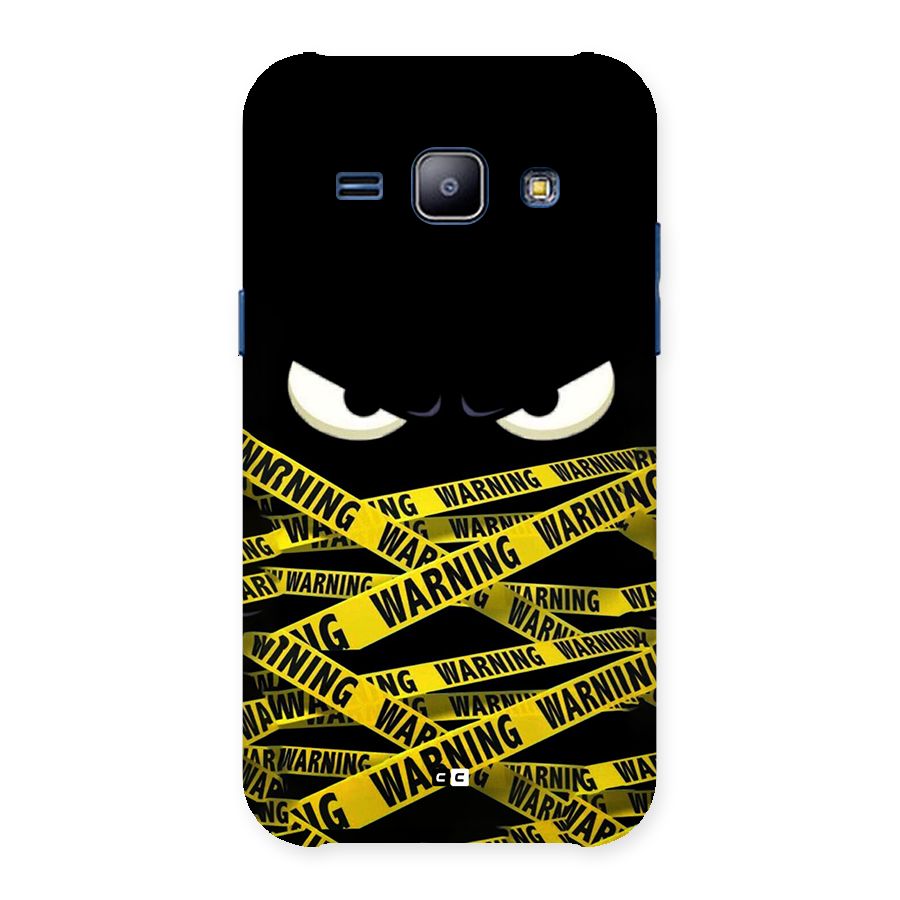 Warning Eyes Back Case for Galaxy J1