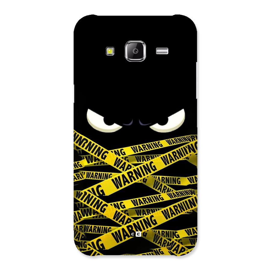 Warning Eyes Back Case for Galaxy J2 Prime