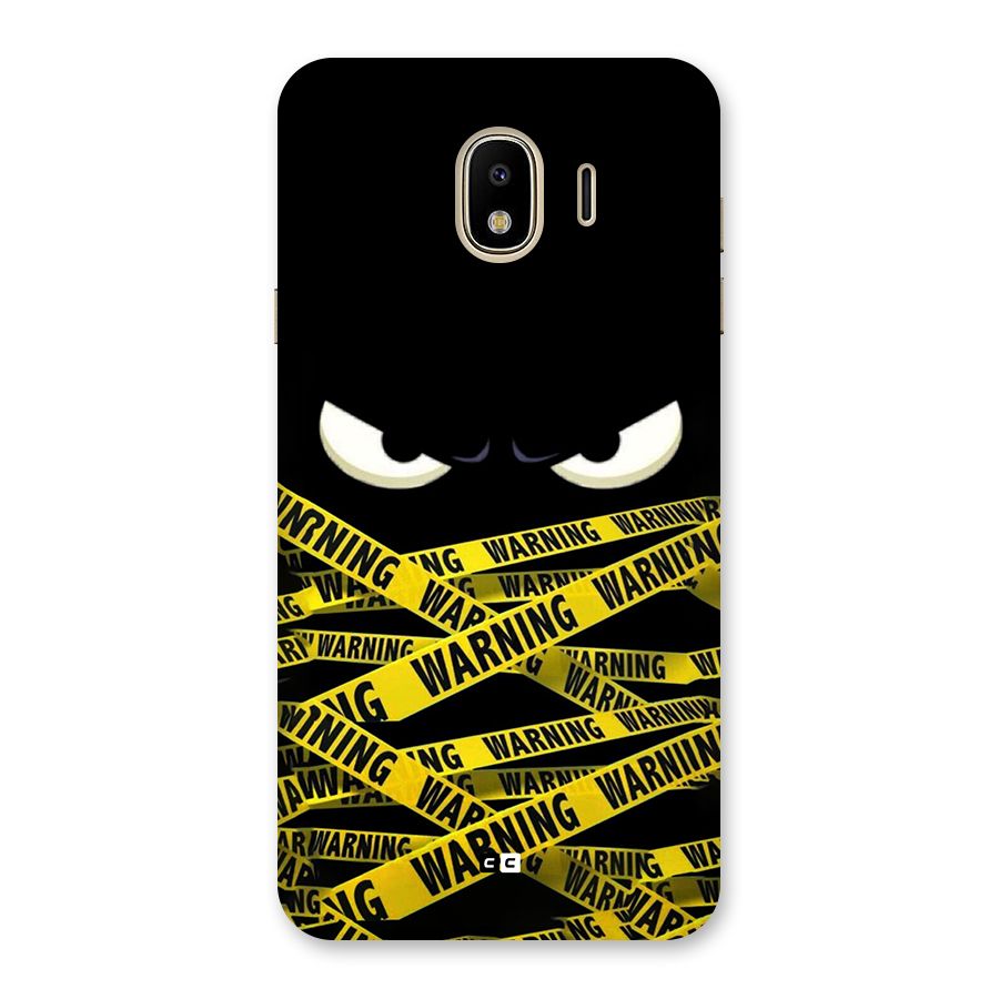 Warning Eyes Back Case for Galaxy J4