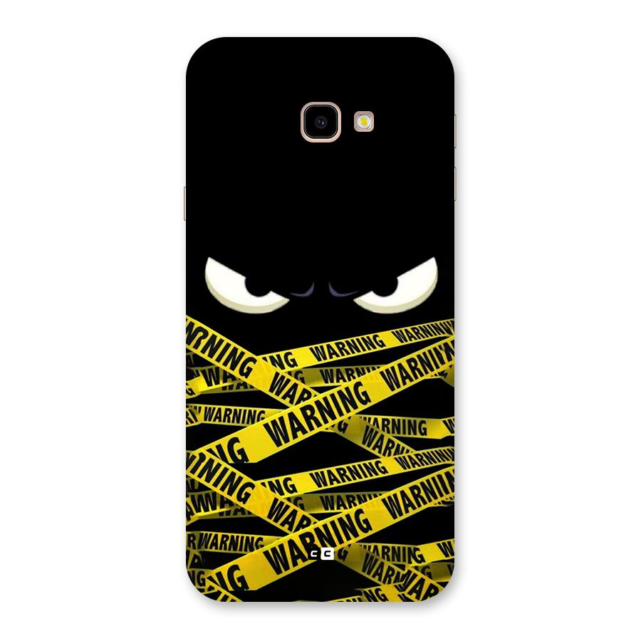 Warning Eyes Back Case for Galaxy J4 Plus