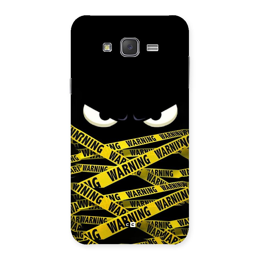 Warning Eyes Back Case for Galaxy J7