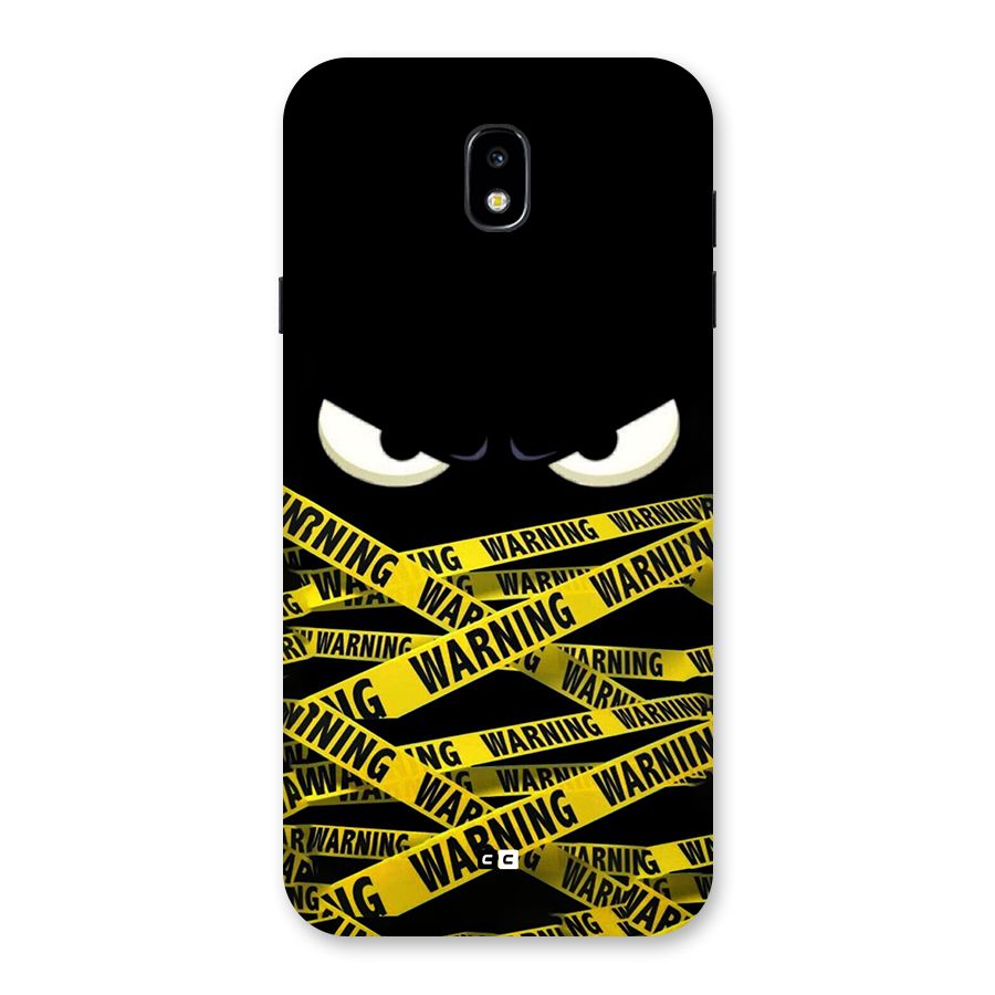 Warning Eyes Back Case for Galaxy J7 Pro