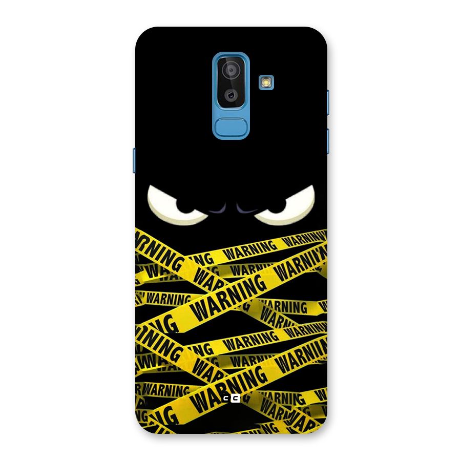 Warning Eyes Back Case for Galaxy J8