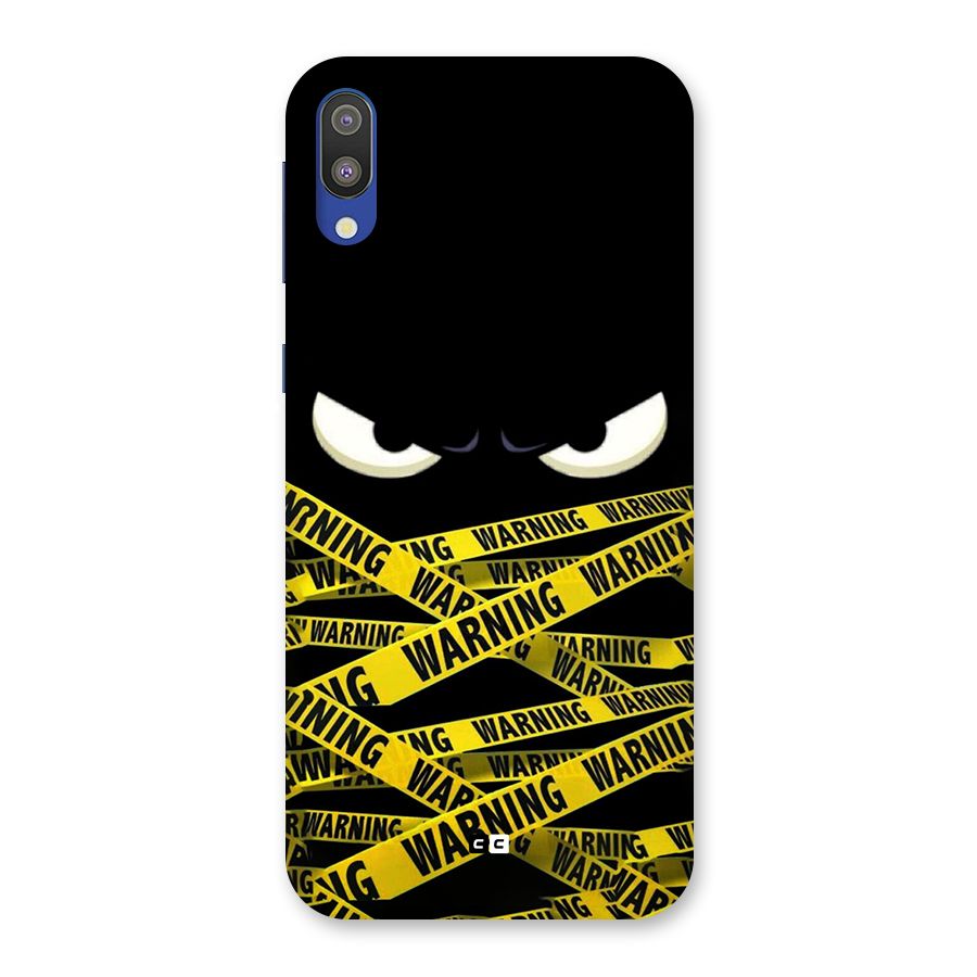 Warning Eyes Back Case for Galaxy M10